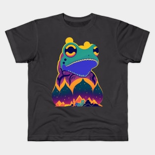 Cool Hoodie Frog Guy Kids T-Shirt